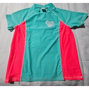 Circo Unisex Rash Guard Swim Shirt UPF 50+ Sun Protection Aqua Kids Size 12 Plus